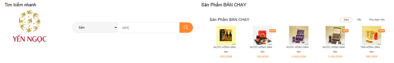 Tìm kiếm sản phẩm