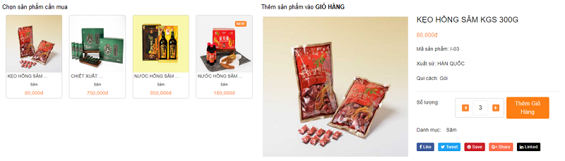 Thêm sản phẩm vào giỏ hàng
