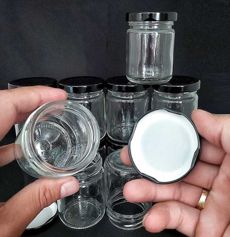 HŨ THỦY TINH 100ML TRÒN (COMBO 20 CÁI)