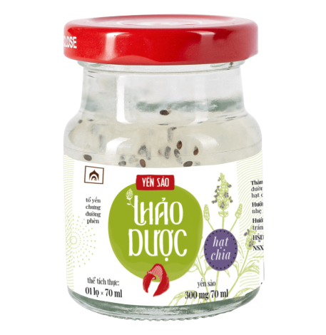 Nước yến sào Thảo Dược Hạt Chia