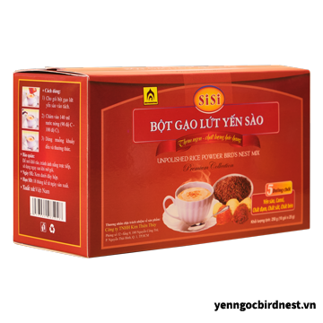 Bột Gạo Lứt Yến Sào SiSi