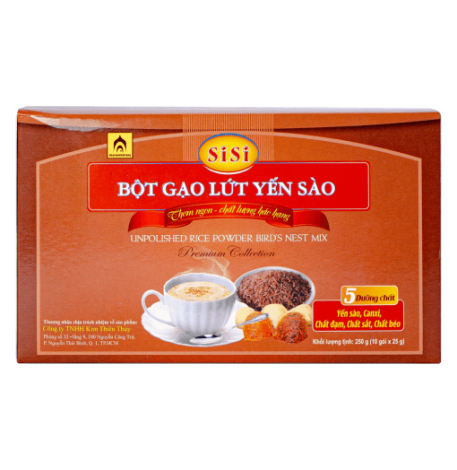 Bột Gạo Lứt Yến Sào SiSi