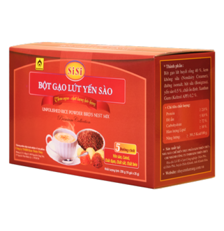 Bột Gạo Lứt Yến Sào SiSi